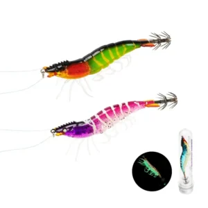Assorted color shrimp squids fishing lures bulk order - professional egi jig with high strength hooks for global wholesalers