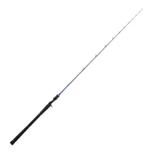1 section casting jigging lure rod full view white background