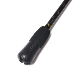 Jigging rod eva butt cap handle close-up white background