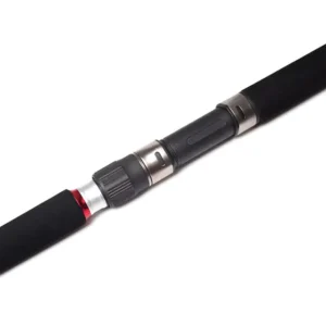 3 section jigging rod adjustable metal reel seat close-up