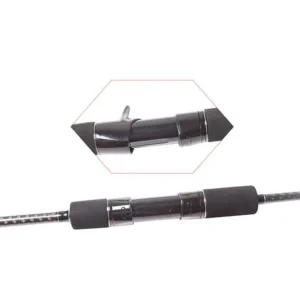 Casting jigging rod hollow reel seat & split eva handle close-up