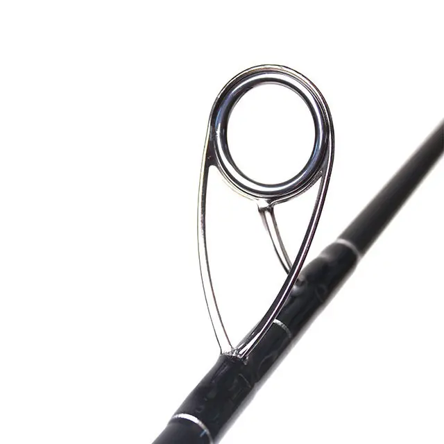 4-jigging-rod-large-stainless-guide-ring-closeup.jpg Jigging rod large stainless steel guide ring close-up white background
