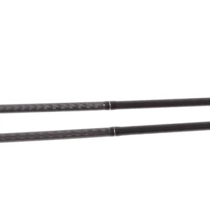 1 piece carbon casting jigging rod blank woven carbon texture close-up