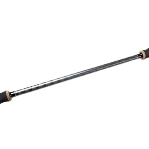 2 section carbon surf rod blank body texture detail white background