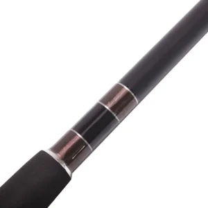 3 piece surf rod blank joint detail close-up white background