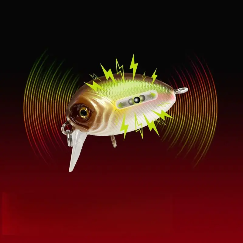 Internal steel ball rattle chamber design on floating crankbait for sound wave attraction