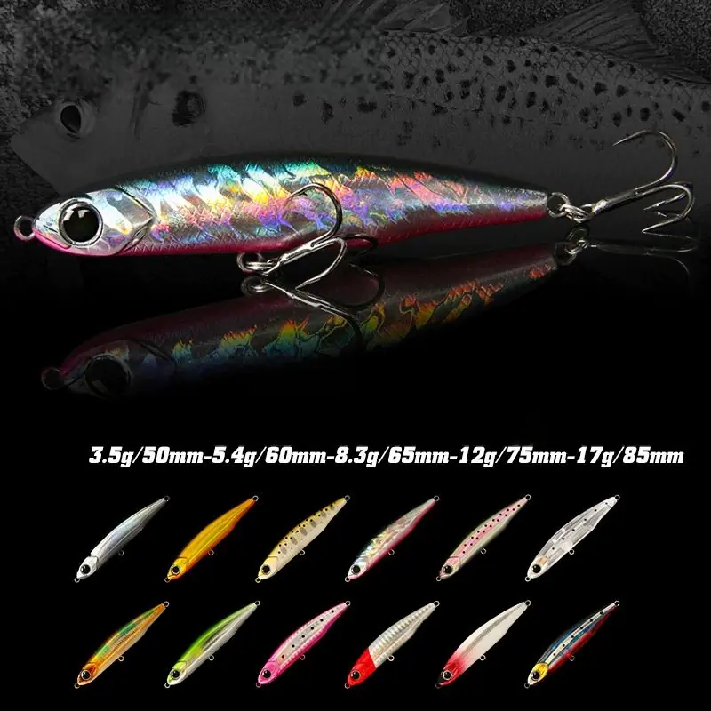 Qingdao Haibo Fishing sinking pencil fishing lure with multiple color options and size weight specifications
